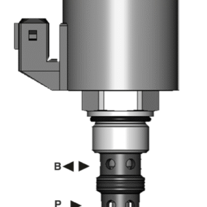 4/3 שסתום פרופורציונלי- דגם: SD2P-B4/H3Y13-25-24E12A-A