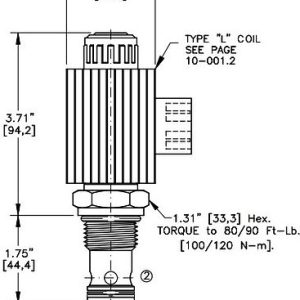 BUCHER EMDV-12-N-xx-xx-xxDG/AG 'שסתום קרטריג