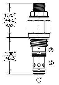 BUCHER CBPS-xx-N-x-x-xx 'שסתום קרטריג