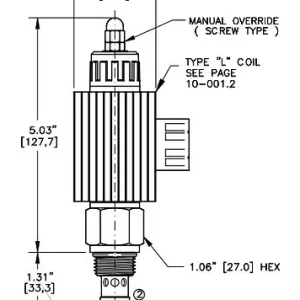 BUCHER EPFI-10-N-xx-xx-xx-M-xxDG 'שסתום קרטריג