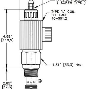 BUCHER EPFB-10-N-xx-xx-xx-M-xxDG 'שסתום קרטריג